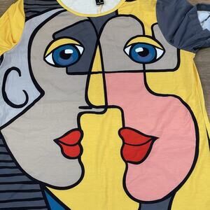 Emery Rose Doubdle Face Dress Size M